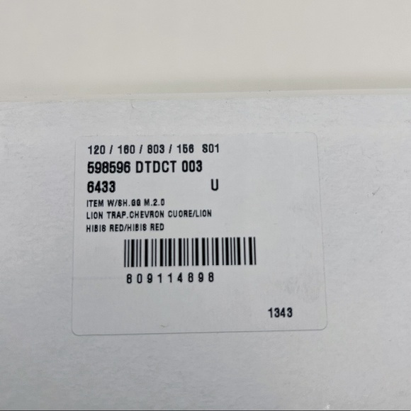 ❌SOLD❌Gucci Calfskin Matelasse Mini GG Marmont Chain Crossbody Bag in Red - Picture 10 of 11